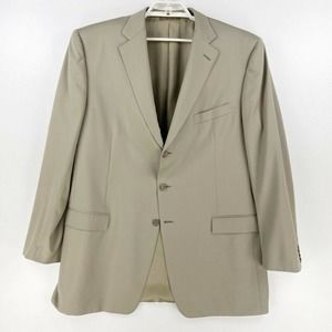 Ermenegildo Zegna Suit Jacket Beige Wool 48 L